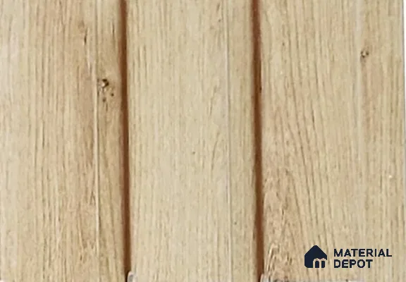 Brown Wooden Louver PN 05333 8 ft x 4.9 inch Charcoal Panel - 12 mm | Suitable for Feature Wall, TV Unit & Living Room | Width is Subjected to 5% Variation