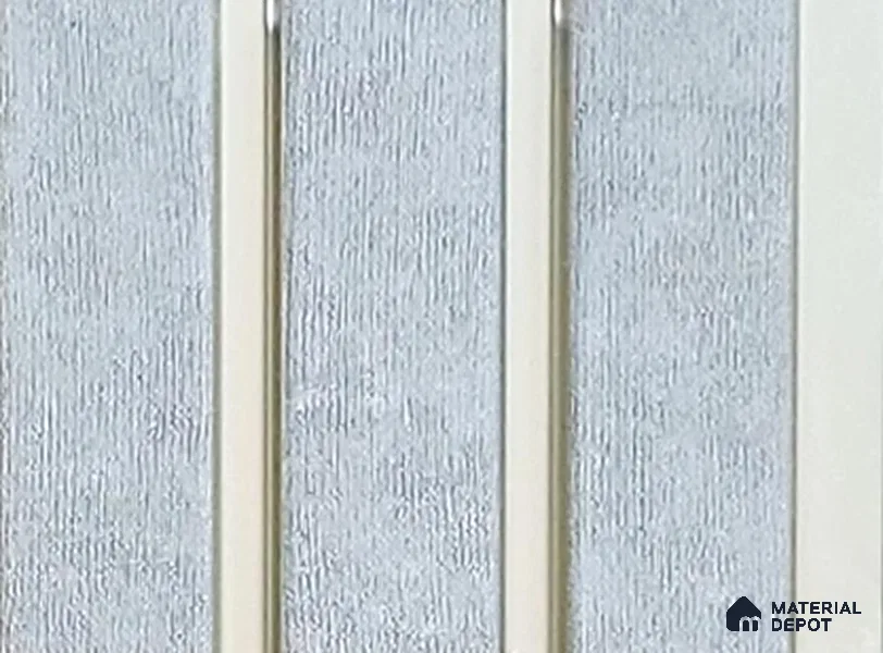 Grey Patterned Louver PN 05355 8 ft x 4.9 inch Charcoal Panel - 12 mm | Suitable for Feature Wall, TV Unit & Living Room | Width is Subjected to 5% Variation