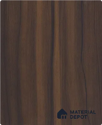 SF 452 Nero Swiss Wood Dark 8 ft x 4 ft Suede Finish Laminate - 1 mm