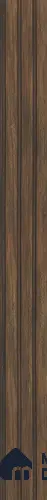 Brown Wooden Louver SA 1005 8 ft x 4.9 inch Charcoal Panel - mm | Suitable for Feature Wall, TV Unit & Living Room | Width is Subjected to 5% Variation