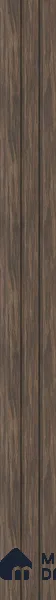 Wenge Wooden Louver SA 1006 8 ft x 4.9 inch Charcoal Panel - mm | Suitable for Feature Wall, TV Unit & Living Room | Width is Subjected to 5% Variation