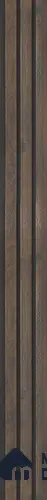 Wenge Wooden Louver SA 1009 8 ft x 4.9 inch Charcoal Panel - mm | Suitable for Feature Wall, TV Unit & Living Room | Width is Subjected to 5% Variation