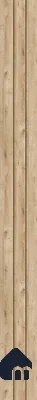 Beige Wooden Louver SA 1016 8 ft x 4.9 inch Charcoal Panel -  mm | Suitable for Feature Wall, TV Unit & Living Room | Width is Subjected to 5% Variation