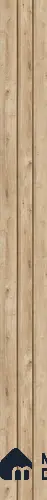 Beige Wooden Louver SA 1016 8 ft x 4.9 inch Charcoal Panel - mm | Suitable for Feature Wall, TV Unit & Living Room | Width is Subjected to 5% Variation