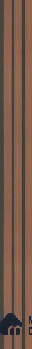 Brown Wooden Louver SA 1019 8 ft x 4.9 inch Charcoal Panel - mm | Suitable for Feature Wall, TV Unit & Living Room | Width is Subjected to 5% Variation