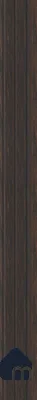 Wenge Wooden Louver SA 1022 8 ft x 4.9 inch Charcoal Panel -  mm | Suitable for Feature Wall, TV Unit & Living Room | Width is Subjected to 5% Variation