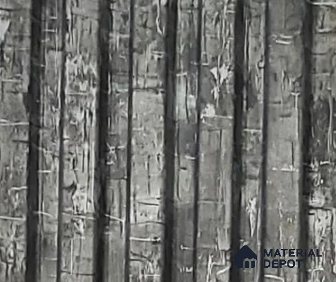 Grey Patterned Louver PN 06345 8 ft x 4 inch Charcoal Panel - 10 mm | Suitable for Feature Wall, TV Unit & Living Room | Width is Subjected to 5% Variation