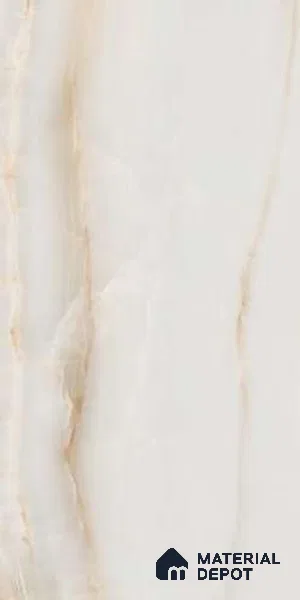 Marble Floor & Wall Tile TL 05810 Gravier Beige Pearl 2 ft x 4 ft Vitrified High Gloss Finish - 9 mm | 8 Random Design | Suitable for Living Room, Bedroom, Bathroom