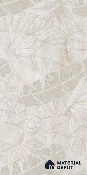 Highlighter Wall Tile TL 05810 B Gravier Beige Pearl Decor 2 ft x 4 ft Vitrified High Gloss Finish - 9 mm |  | Suitable for Living Room, Bedroom, Bathroom (Sample)