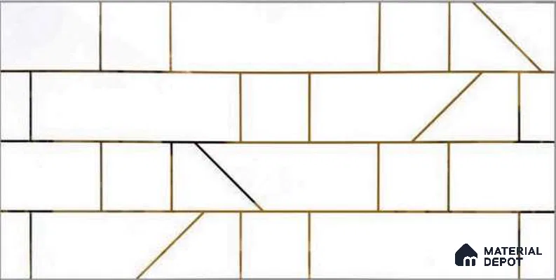 Glass Highlighter Wall Tile TL 13014 Silver Cascade 2 ft x 1 ft Glossy Finish Vitrified Tile - 9 mm | Suitable for Kitchen Wall, Bathroom Wall & Accent/Feature Wall
