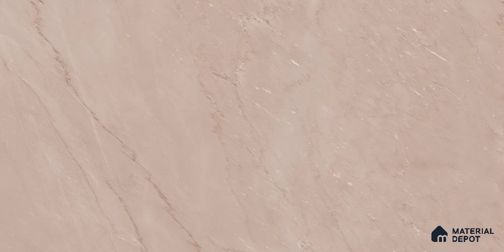 Pink Marble Wall & Floor Tile TL 07068 4 ft x 2 ft Vitrified Glossy Finish - 9 mm | 7 Random Design | Suitable for Living Room, Bedroom, Bathroom
