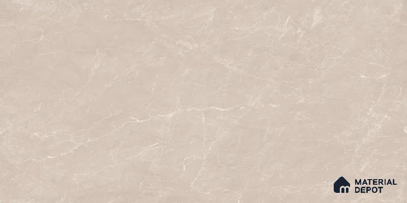Beige Marble Wall & Floor Tile TL 07039 4 ft x 2 ft Vitrified Glossy Finish - 9 mm | 6 Random Design | Suitable for Living Room, Bedroom, Bathroom