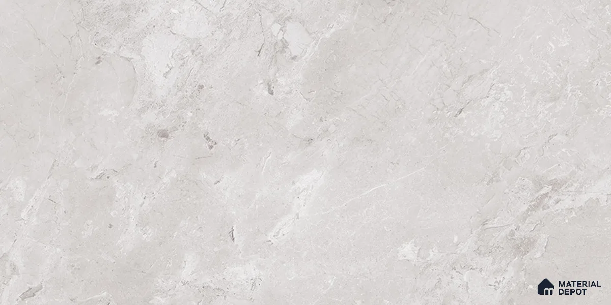 Grey Marble Wall & Floor Tile TL 07061 4 ft x 2 ft Vitrified Glossy Finish - 9 mm | 5 Random Design | Suitable for Living Room, Bedroom, Bathroom