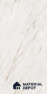 Beige Marble Floor & Wall Tile TL 07000 Pale Sisal 4 ft x 2 ft Vitrified Carving Matte Finish - 9 mm | 8 Random Design | Suitable for Living Room, Bedroom, Bathroom