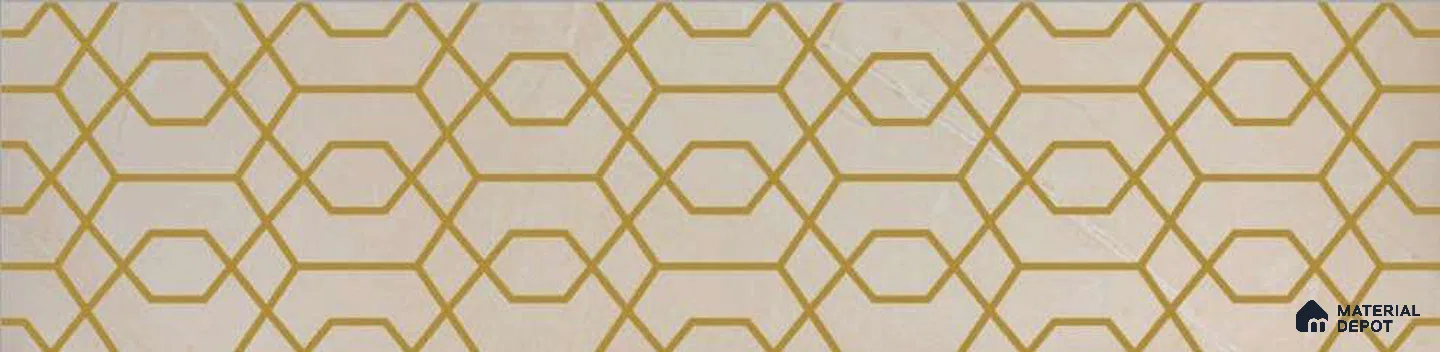 Glass Highlighter Wall Tile TL 13023 Froststream 4 ft x 11.6 Inch Glossy Finish Vitrified Tile - 9 mm | Suitable for Kitchen Wall, Bathroom Wall & Accent/Feature Wall