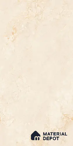 Marble Floor & Wall Tile TL 12266 B Ether Ivory 4 ft x 2 ft Endless Lapatto Carving Finish Vitrified Tile - 9 mm | 6 Random Designs