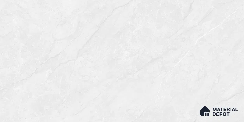 Marble Floor & Wall Tile TL 12288 Caspio Bianco 4 ft x 2 ft Glossy Finish Vitrified Tile - 9 mm | 4 Random Designs