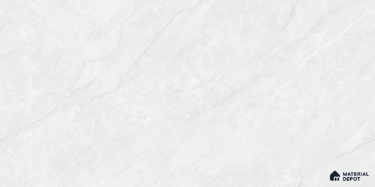 Marble Floor & Wall Tile TL 12288 Caspio Bianco 4 ft x 2 ft Glossy Finish Vitrified Tile - 9 mm | 4 Random Designs