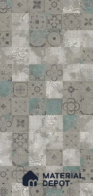 Patterned Wall Tile TL 12240 Oriana Moraccon Decore 4 ft x 2 ft Double Digital Finish Vitrified Tile - 9 mm | 2 Random Designs