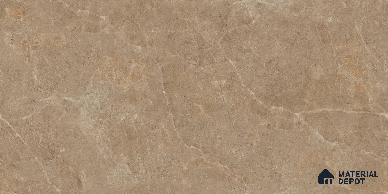 Marble Floor & Wall Tile TL 12289 Cesar Brown 4 ft x 2 ft Glossy Finish Vitrified Tile - 9 mm | 4 Random Designs