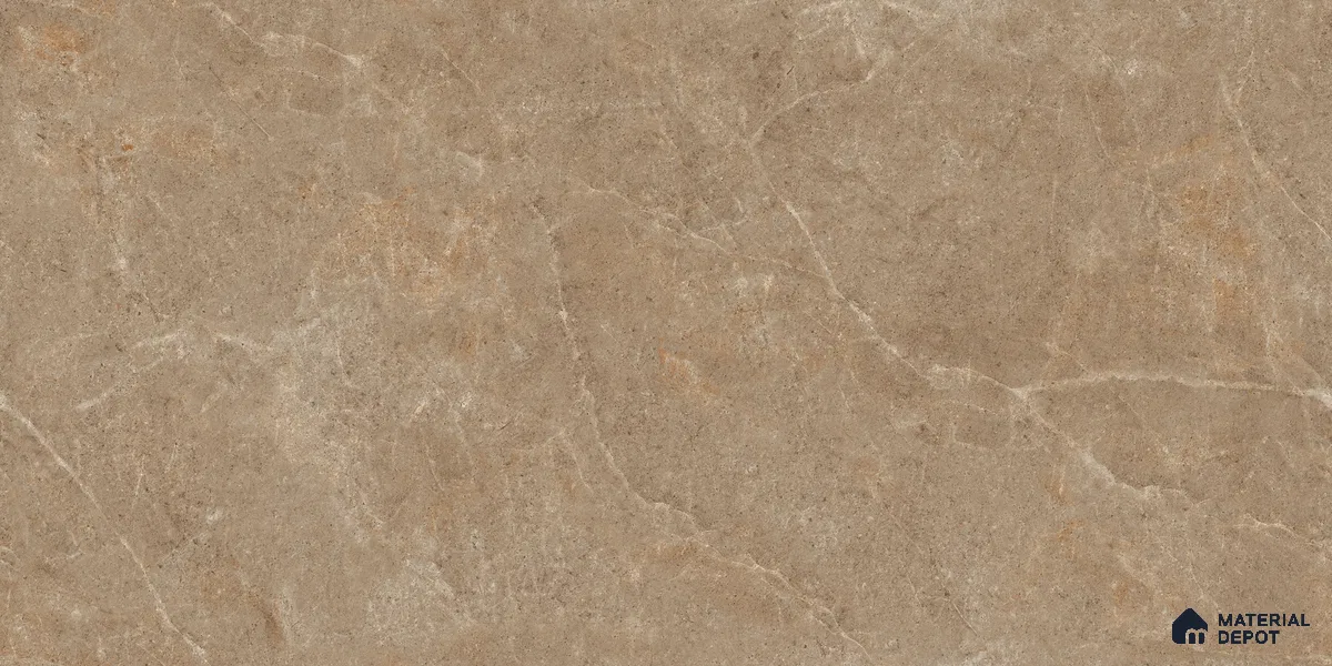 Marble Floor & Wall Tile TL 12289 Cesar Brown 4 ft x 2 ft Glossy Finish Vitrified Tile - 9 mm | 4 Random Designs