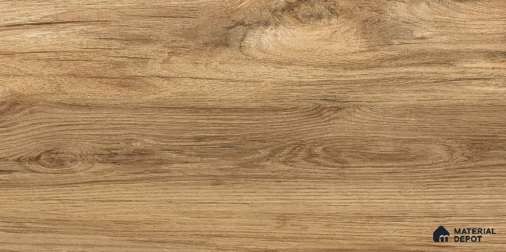 Wood Floor Tile TL 12254 Natalia Brown 4 ft x 2 ft Matte Finish Vitrified Tile - 9 mm | 4 Random Designs