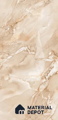 Marble Floor & Wall Tile TL 12228 Saturn Brown 4 ft x 2 ft Endless Policer Flow Finish Vitrified Tile - 9 mm | 4 Random Designs