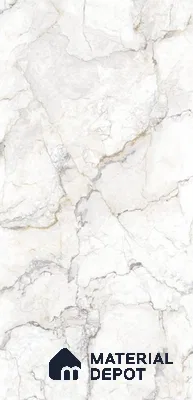 Marble Floor & Wall Tile TL 12264 Clairon Silvestre Bianco 4 ft x 2 ft Endless Mattcer Glid Flow Finish Vitrified Tile - 9 mm | 5 Random Designs