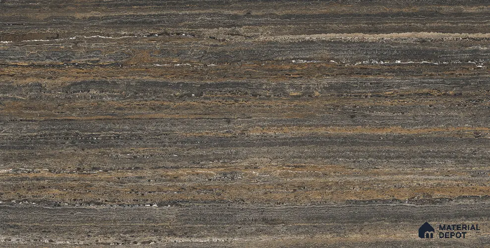 Travertine Wall Tile TL 12245 B Aristo Travertine Natural 4 ft x 2 ft Double Digital Finish Vitrified Tile - 9 mm | 4 Random Designs