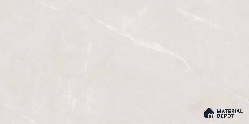 Marble Floor & Wall Tile TL 12219 C Eos Armani Light Grey 4 ft x 2 ft Endless Policer Flow Finish Vitrified Tile - 9 mm | 4 Random Designs