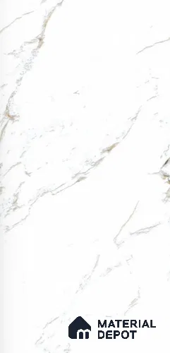 Marble Floor & Wall Tile TL 12280 Elegant White 4 ft x 2 ft Endless Sugar + (Glossy Granula/Glue) Finish Vitrified Tile - 9 mm | 6 Random Designs