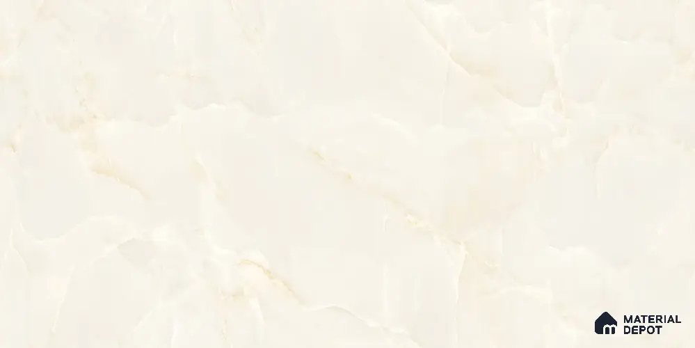 Marble Floor & Wall Tile TL 12297 Jude Onyx Crema 4 ft x 2 ft Endless Silkencer Flow Finish Vitrified Tile - 9 mm | 4 Random Designs