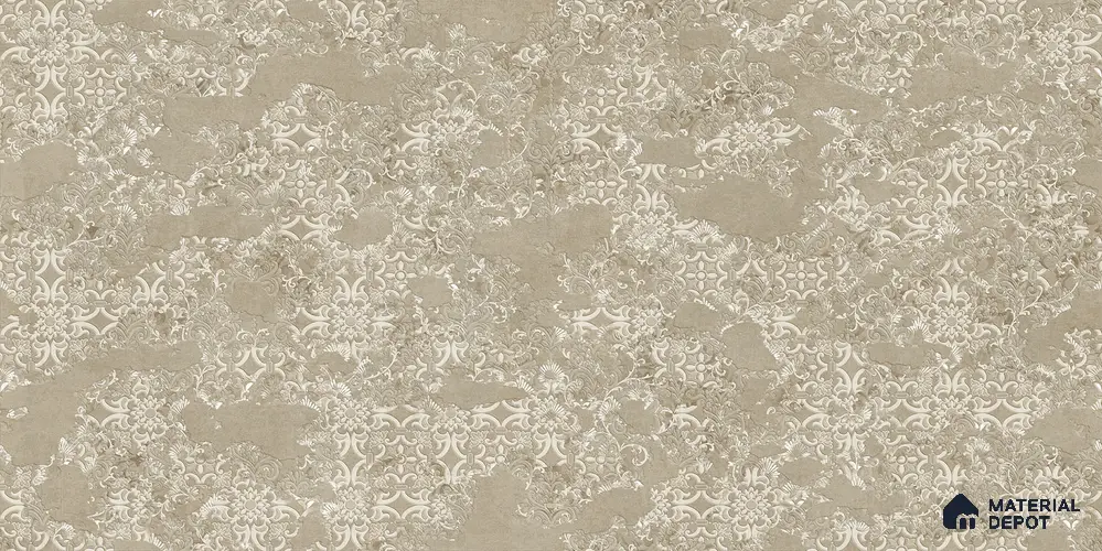 Stone Wall Tile TL 12237 B Fallon Remains Decore 4 ft x 2 ft Shapecer Mist Finish Vitrified Tile - 9 mm