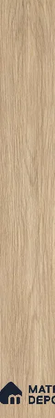 Wood Wall & Floor Tile TL 13114 F Meranti Wood Natural Beige 4 ft x 8 inch Ceramic Mattcer Arc Finish - 9 mm | 15 Random Designs | Suitable for Living Room, Bedroom, Dining, Office, Balcony, Terrace, Patio, Highlighter Wall