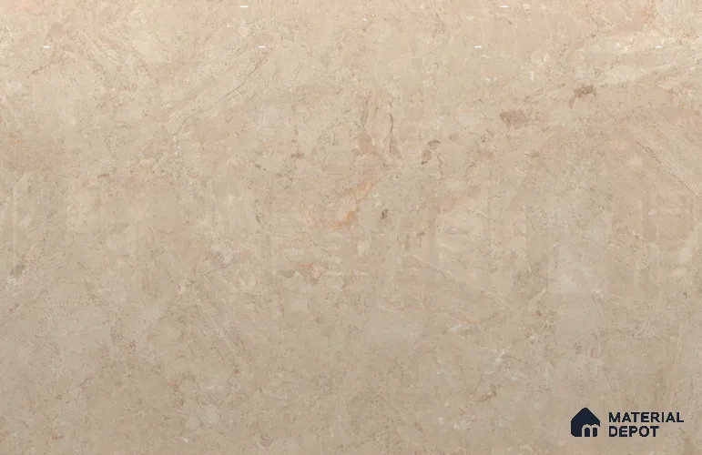Large Format Marble Floor & Wall Tile TL 11489 B Cratic Beige 6 ft x 4 ft Vitrified Glossy Finish - 9 mm | 4 Random Design | Suitable for Living Room, Bedroom, Dining & Office | Adhesive and Spacers Must be Used During Installation