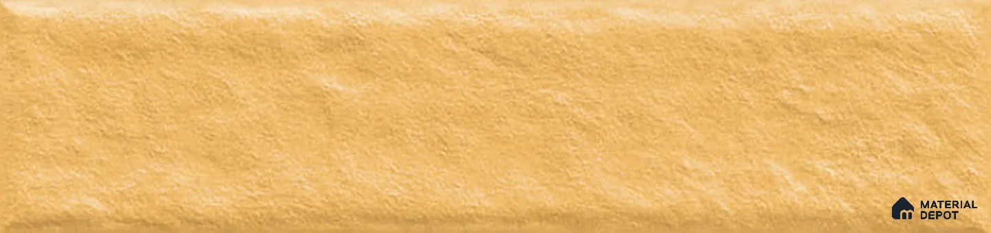 Subway Wall Tile TL 11527 AG Levels Melon Yellow 10 inc x 2 inc Vitrified Whitebody Digimatt Finish - 8.5 mm | Suitable for Kitchen & Bathroom | Minimum 3 mm Spacer is Mandatory