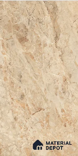 Marble Wall Tile TL 05828 Majestic Lava Bruise 8 ft x 4 ft High Gloss Finish Vitrified Large Format Tile - 9 mm | Suitable for Living Room, Bedroom, Kitchen, Bathroom | 2 Randoms | Adhesive and Spacers Must be Used During Installation