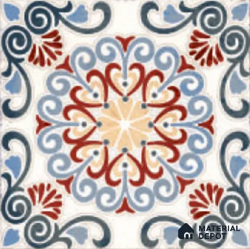 Subway Floor & Wall Tile TL 11526 I Таko З 2 inc x 2 inc Anti Skid Vitrified Whitebody Digimatt Finish - 8.5 mm | Suitable for Kitchen & Bathroom | Minimum 3 mm Spacer is Mandatory