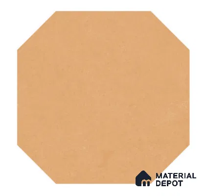 Subway Floor & Wall Tile TL 11526 C Retro Gold 8 inc x 8 inc Anti Skid Vitrified Whitebody Digimatt Finish - 8.5 mm | Suitable for Kitchen & Bathroom | Minimum 3 mm Spacer is Mandatory