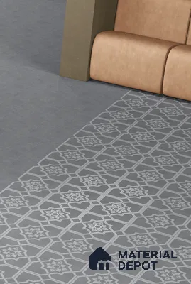 Subway Floor & Wall Tile TL 11518 J Picasso Basalt 8 inc x 8 inc Anti Skid Vitrified Whitebody Digimatt Finish - 8.5 mm | Suitable for Kitchen & Bathroom | Minimum 3 mm Spacer is Mandatory