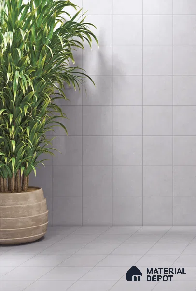 Subway Floor & Wall Tile TL 11518 H Picasso Pumice 8 inc x 8 inc Anti Skid Vitrified Whitebody Digimatt Finish - 8.5 mm | Suitable for Kitchen & Bathroom | Minimum 3 mm Spacer is Mandatory