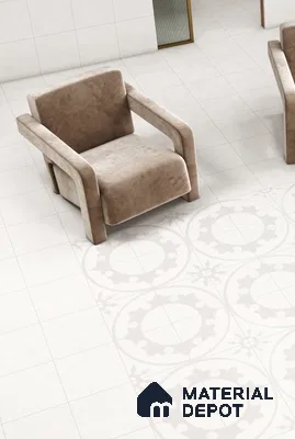 Subway Floor & Wall Tile TL 11518 E Picasso Neve Decor 5 8 inc x 8 inc Anti Skid Vitrified Whitebody Digimatt Finish - 8.5 mm | Suitable for Kitchen & Bathroom | Minimum 3 mm Spacer is Mandatory