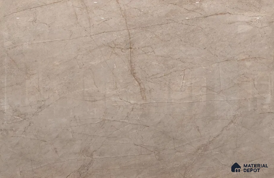 Large Formate Marble Floor & Wall Tile TL 11502 C Timewoven Umber 6 ft x 4 ft Vitrified Glossy Finish - 9 mm | 3 Random Design | Suitable for Living Room, Bedroom, Dining & Office