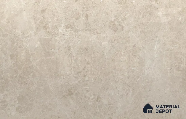 Large Format Marble Floor & Wall Tile TL 11485 Renova Crema Pie 6 ft x 4 ft Vitrified Glossy Finish - 9 mm | 4 Random Design | Suitable for Living Room, Bedroom, Dining & Office | Adhesive and Spacers Must be Used During Installation