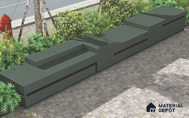 Plain Floor & Wall Tile TL 11513 E Juniper 8 ft x 3 ft Fullbody Matte Finish - 15 mm | Suitable for Table Top & Window Frame | Adhesive and Spacers Must be Used During Installation