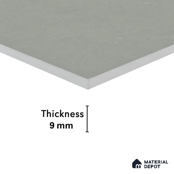Carving Floor & Wall Tile TL 05456 B Olive Green 2 ft x 4 ft Vitrified Rustic Carving Matte Finish - 9 mm | 6 Random Design | Suitable for Living Room, Bedroom, Bathroom, Kitchen (Sample)