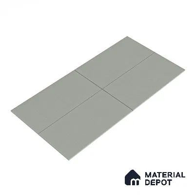 Carving Floor & Wall Tile TL 05456 B Olive Green 2 ft x 4 ft Vitrified Rustic Carving Matte Finish - 9 mm | 6 Random Design | Suitable for Living Room, Bedroom, Bathroom, Kitchen (Sample)