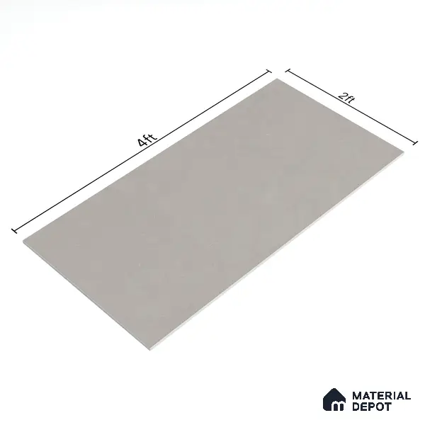 Carving Floor & Wall Tile TL 05457 Neolith Grey 2 ft x 4 ft Vitrified Rustic Carving Matte Finish - 9 mm | 6 Random Design | Suitable for Living Room, Bedroom, Bathroom, Kitchen