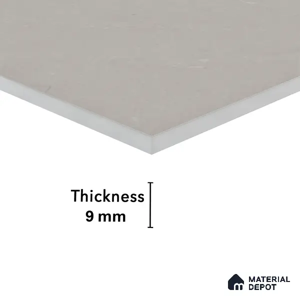 Carving Floor & Wall Tile TL 05457 Neolith Grey 2 ft x 4 ft Vitrified Rustic Carving Matte Finish - 9 mm | 6 Random Design | Suitable for Living Room, Bedroom, Bathroom, Kitchen