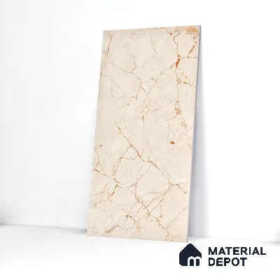 Carving Floor & Wall Tile TL 05614 Gravier Rosalia 2 ft x 4 ft Vitrified Carving Matte Finish - 9 mm | 6 Random Design | Suitable for Living Room, Bedroom, Bathroom